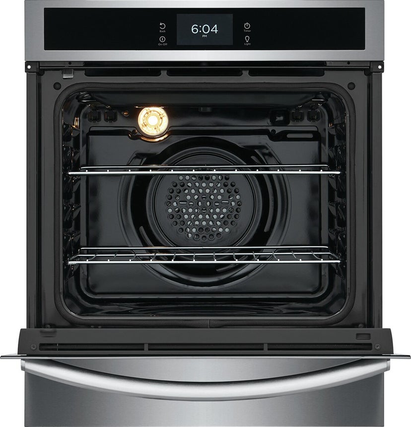 Frigidaire GCWS2438AF 24 Inch Single Electric Wall Oven with 2.8 cu. ft....