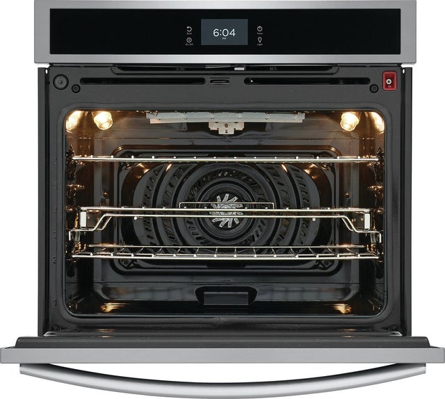 Frigidaire GCWS3067AF 30 Inch Single Electric Wall Oven with Total Conve...