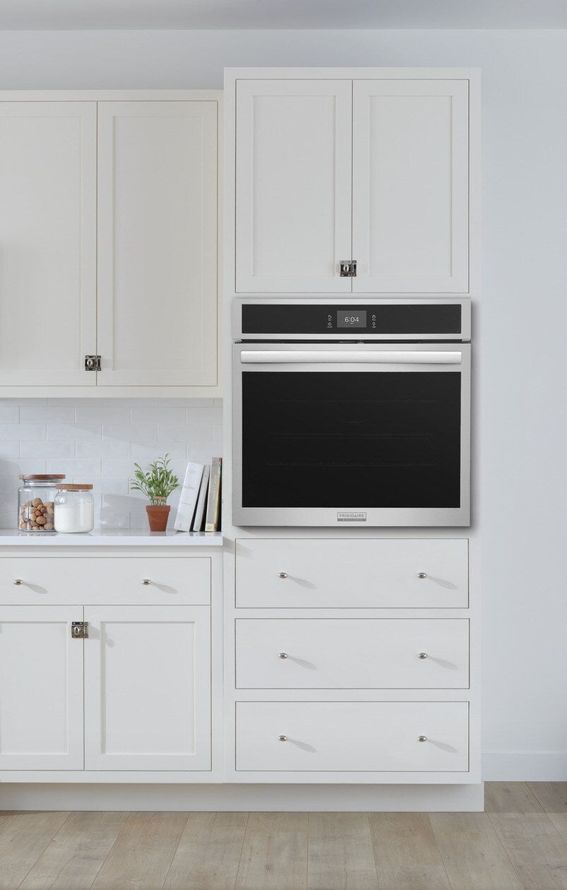 Frigidaire GCWS3067AF 30 Inch Single Electric Wall Oven with Total Conve...