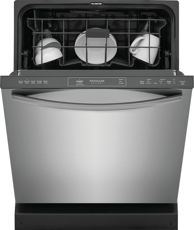 Frigidaire GDPH4515AF 24" Built-In Dishwasher: Smudge Proof Stainless St...