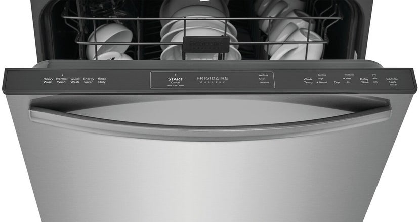 Frigidaire GDPH4515AF 24" Built-In Dishwasher: Smudge Proof Stainless St...