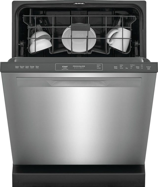 Frigidaire GDPP4515AF 24" Built-In Dishwasher: Smudge Proof Stainless St...