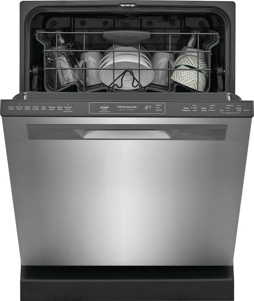 Frigidaire GDPP4517AF 24" Built-In Dishwasher: Smudge Proof Stainless St...