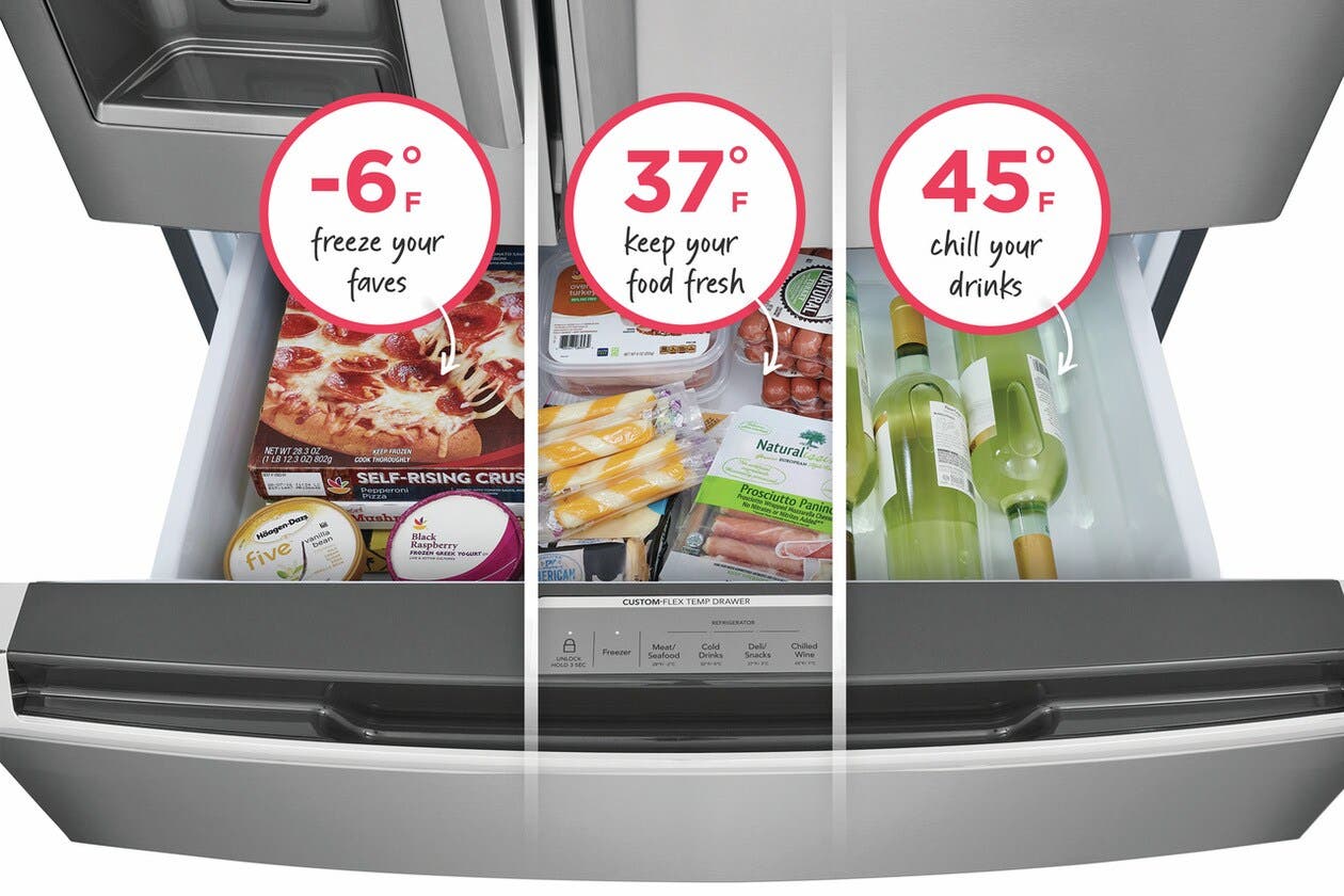 Frigidaire GRMS2773AF Smudge Proof Stainless Steel