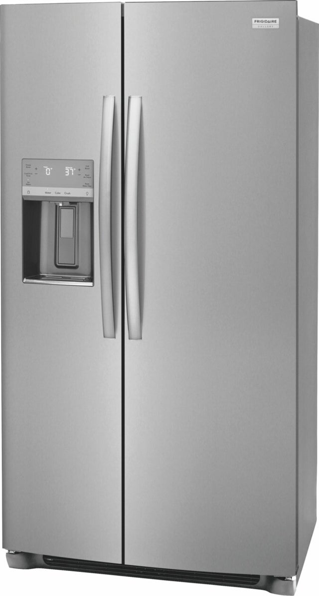 Frigidaire GRSC2352AF 36 Inch Counter Depth Freestanding Side by Side Re...