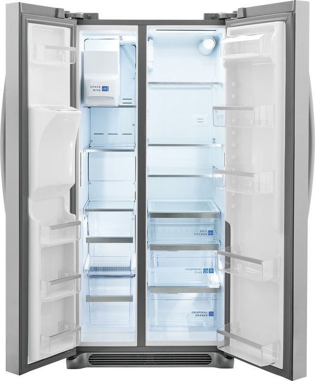 Frigidaire GRSS2352AF 33 Inch Freestanding Side by Side Refrigerator wit...