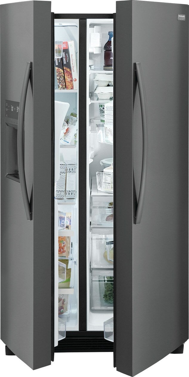 Frigidaire GRSS2652AD 36 Inch, 25.6 Cu. Ft. Freestanding Side by Side Re...