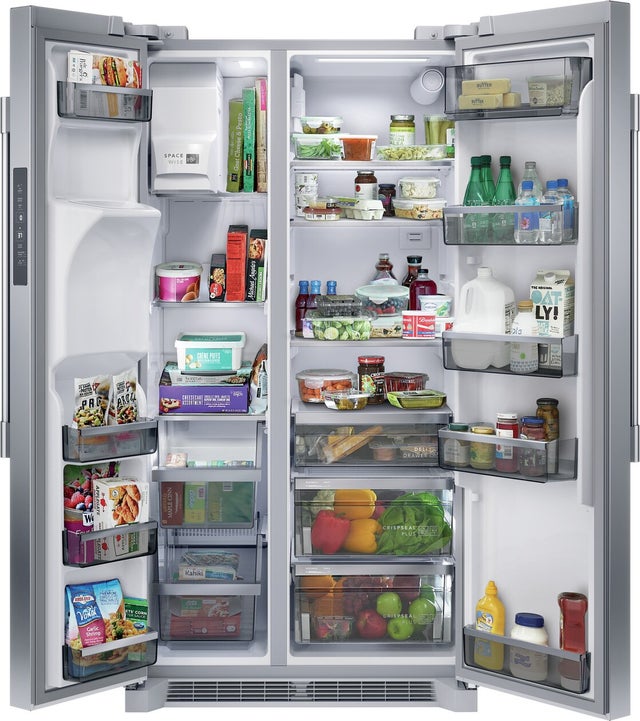 Frigidaire PRSC2222AF 36 Inch Counter Depth Side by Side Refrigerator wi...