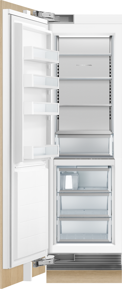 Fisher Paykel RS2484FLJ1 Panel Ready, Left Hinge with White Interior
