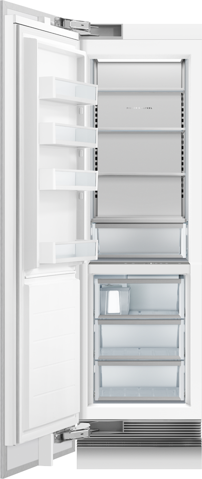 Fisher Paykel RS2484FLJ1 Panel Ready, Left Hinge with White Interior