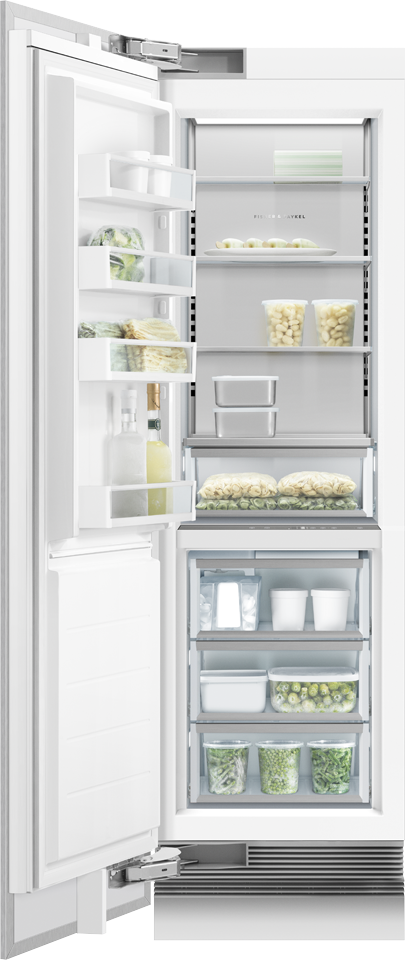Fisher Paykel RS2484FLJ1 Panel Ready, Left Hinge with White Interior