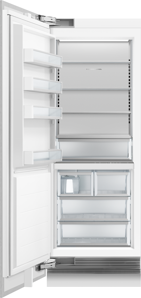 Fisher Paykel RS3084FLJ1 30" Integrated Column Freezer, Panel Ready, 15.6 c...