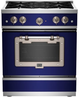 Cobalt With Satin Nickel Trim, Natural Gas