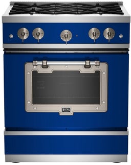 Signal Blue With Satin Nickel Trim, Liquid Propane