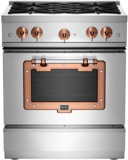 Stainless Steel With Brushed Copper Trim, Liquid Propane