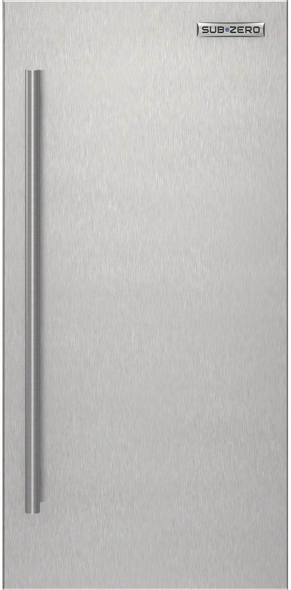 Sub Zero 7045016 15 Inch Stainless Steel Door Panel With Tubular Ha...