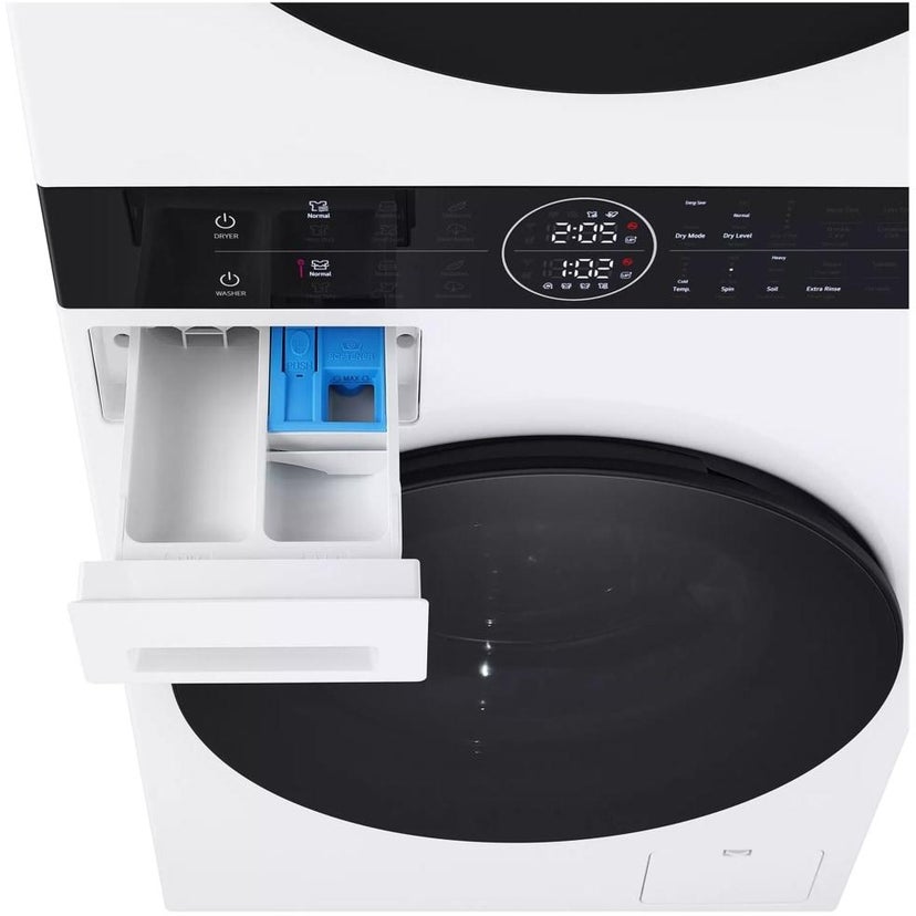 LG WKHC152HWA 24 Inch Smart Electric Laundry Center with 2.4 cu....