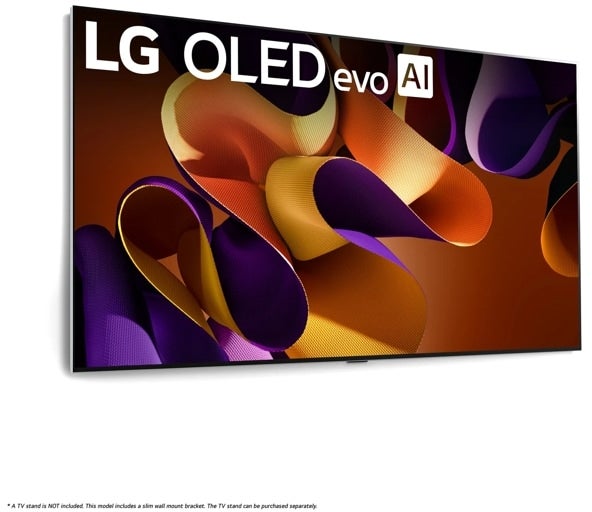 LG Electronics OLED97G4WUA 4K UHD 120 Hz Smart OLED EVO TV W/ A11 Intelligent...