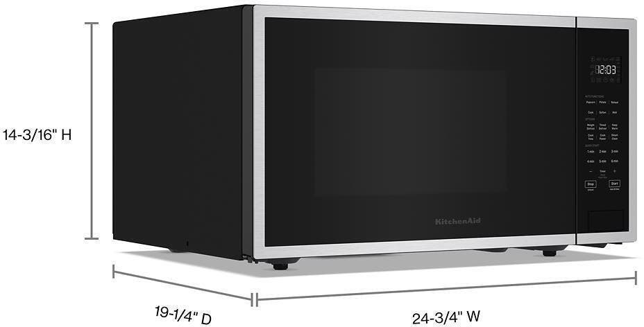 KitchenAid KMCS324RPS Fingerprint Resistant Stainless Steel