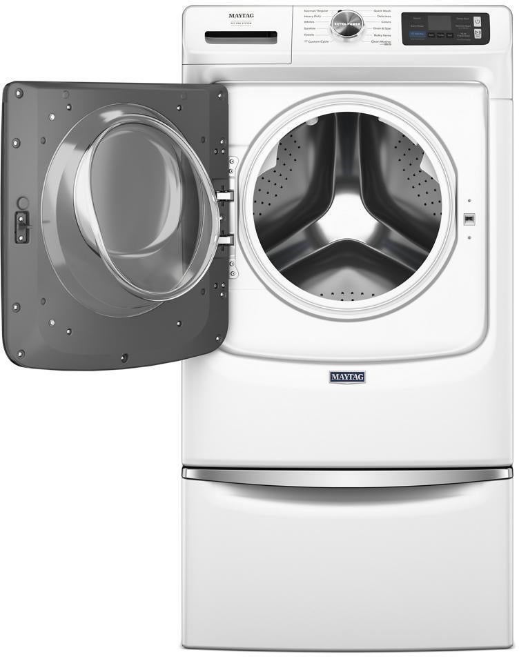 Maytag MFW7020RW 27 Inch Smart Pet Pro Front Load Washer with 5.0 c...