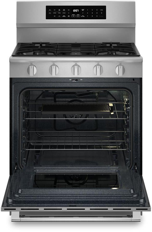 Maytag MFGS8030RZ 30 Inch, 5.0 Cu. Ft. Gas Range With Grill Mode: Fi...