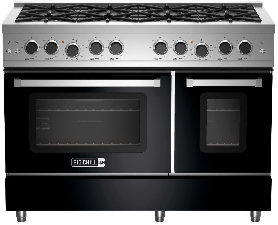 Big Chill BCPRO48BNG Black, Natural Gas