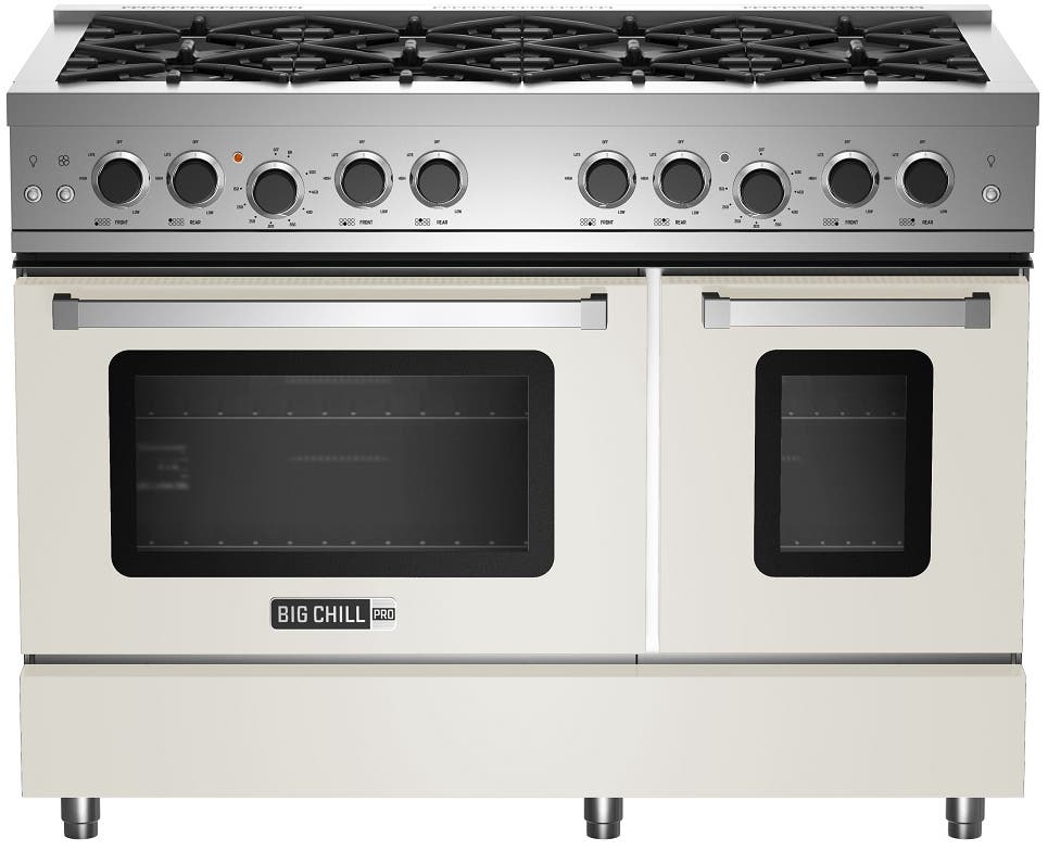 Big Chill BCPRO48GWNG Grey White, Natural Gas