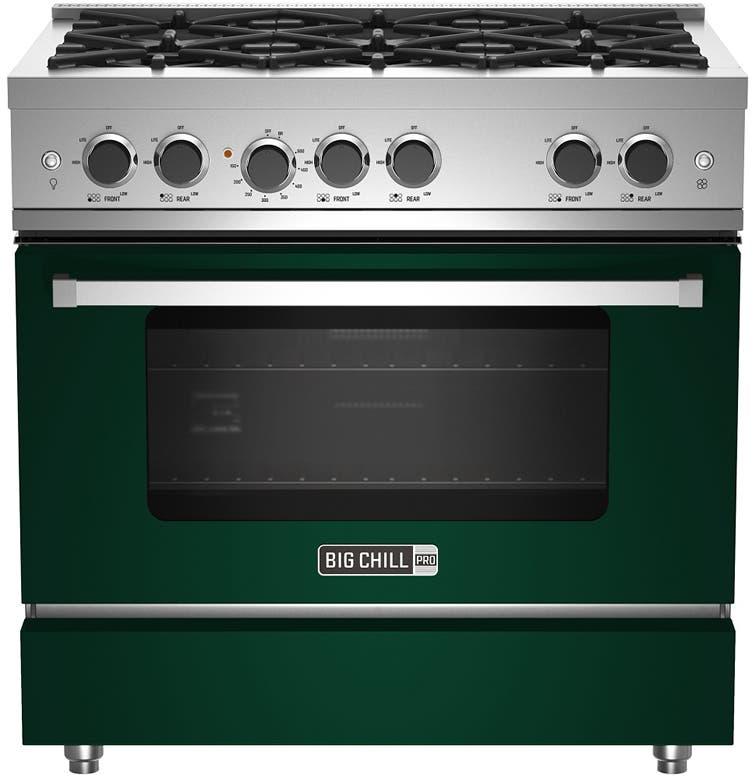 Big Chill BCPRO36MGLP Moss Green, Liquid Propane