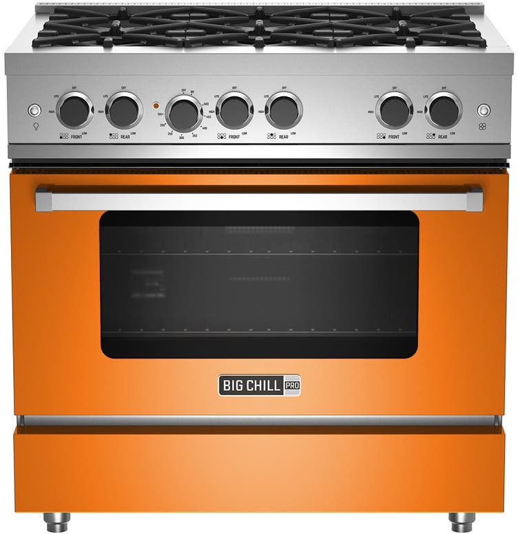 Big Chill BCPRO36ONG Orange, Natural Gas