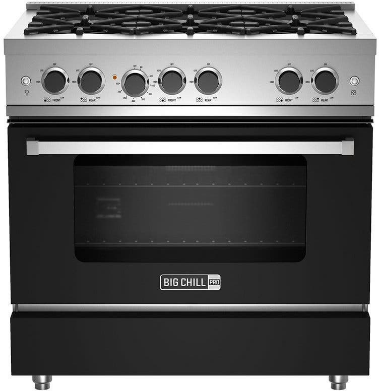 Big Chill BCPRO36MBLP Matte Black, Liquid Propane