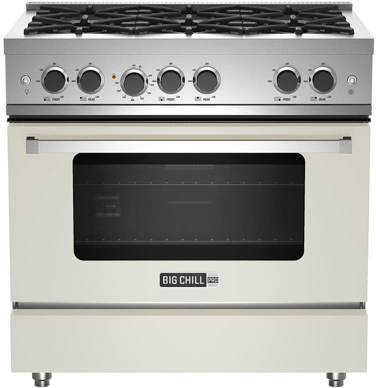 Big Chill BCPRO36GWLP Grey White, Liquid Propane