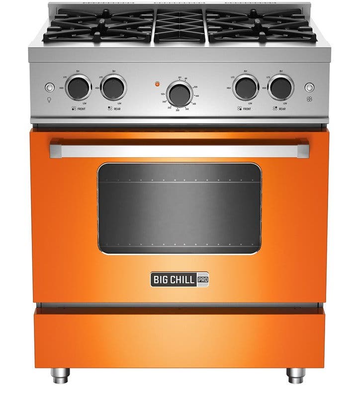 Big Chill BCPRO30OLP Orange, Liquid Propane