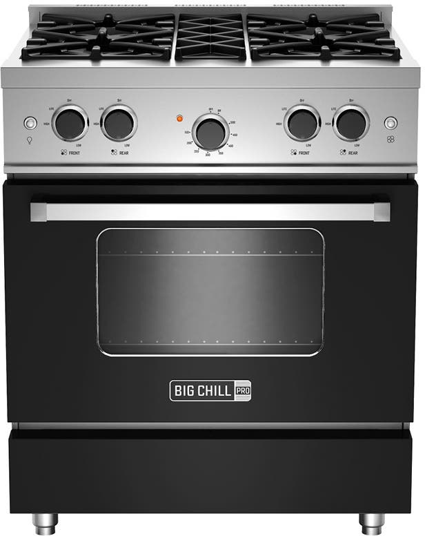 Big Chill BCPRO30MBNG Matte Black, Natural Gas