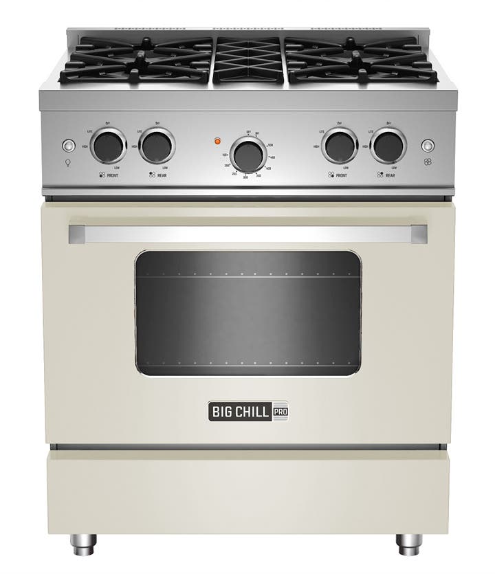 Big Chill BCPRO30GWNG Grey White, Natural Gas