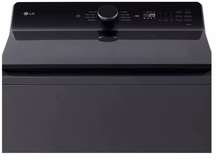 LG WT8400CB 5.5 cu.ft. Mega Capacity Smart Top Load Washer wit...