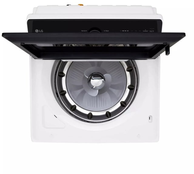 LG WT8400CW 27 Inch Top Load Washer with 5.5 cu ft Capacity, E...