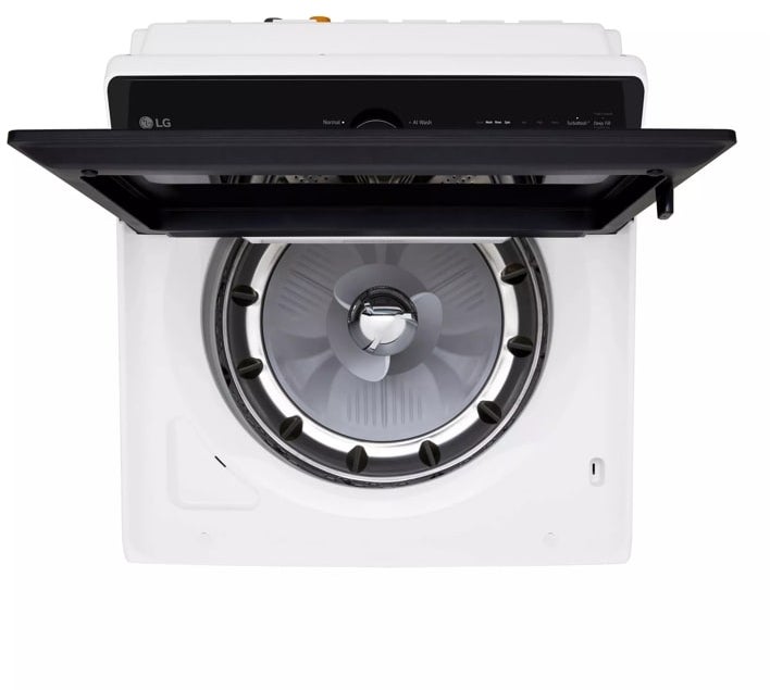 LG WT8400CW 27 Inch Top Load Washer with 5.5 cu ft Capacity, E...