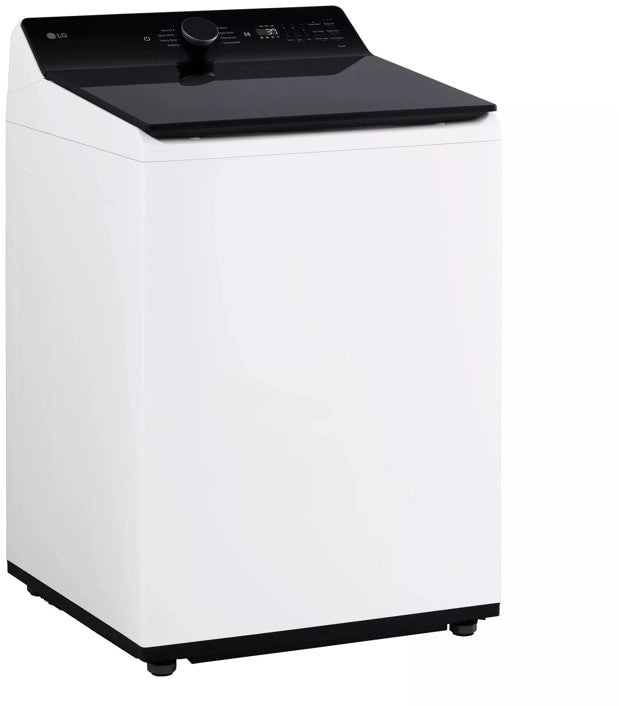 LG WT8405CW 27 Inch Top Load Washer with 5.3 cu ft Mega Capaci...