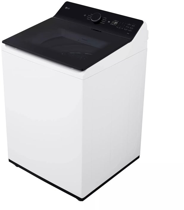 LG WT8405CW 27 Inch Top Load Washer with 5.3 cu ft Mega Capaci...