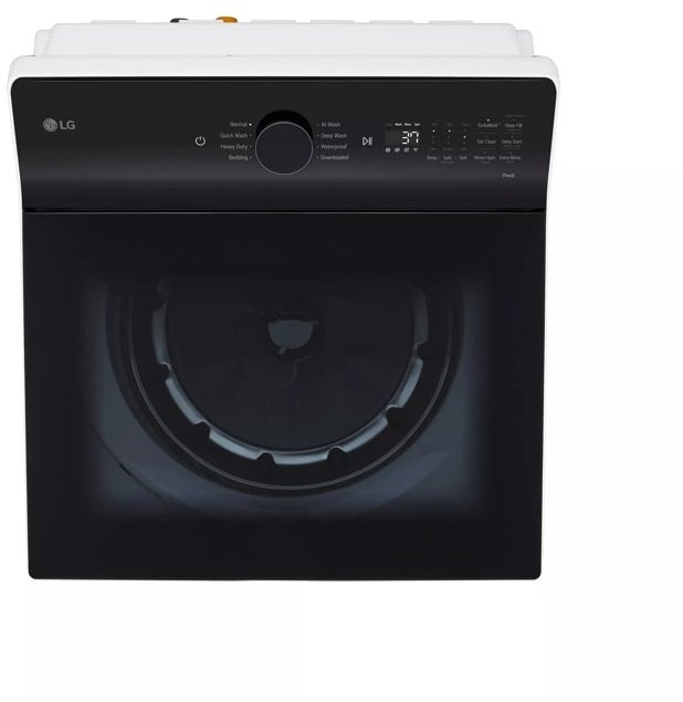 LG WT8405CW 27 Inch Top Load Washer with 5.3 cu ft Mega Capaci...