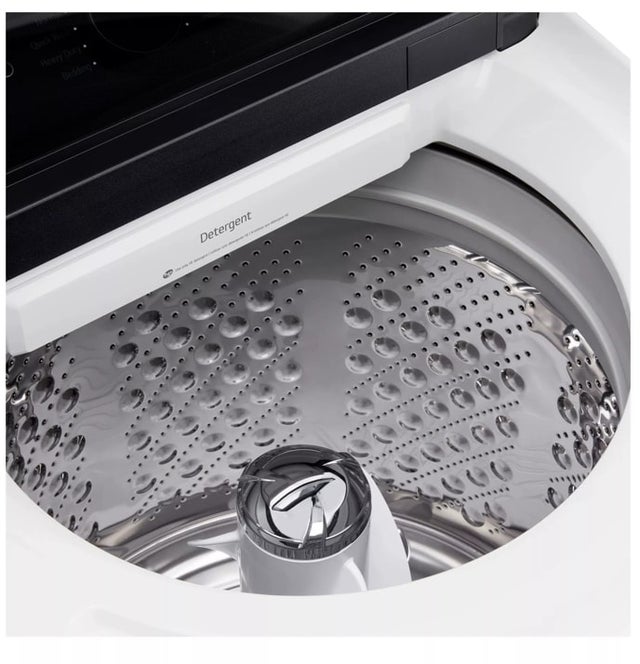 LG WT8405CW 27 Inch Top Load Washer with 5.3 cu ft Mega Capaci...