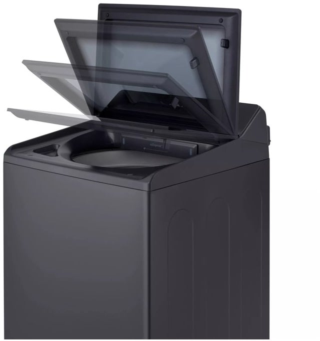 LG WT8600CB 27 Inch Top Load Washer with 5.5 cu ft Mega Capaci...