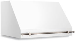 Classic White With Satin Nickel Trim