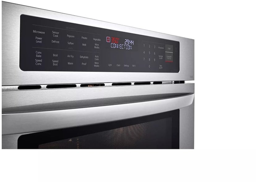 LG MZBZ1715S 30" Turbo Cook Built-in Microwave: Stainless Steel