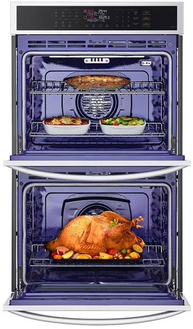 LG WDEP9423F 9.4 cu. ft. Smart Double Wall Oven with Fan Convec...