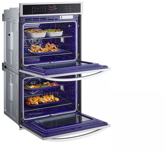 LG WDEP9427F 9.4 cu. ft. Smart Double Wall Oven with True Conve...