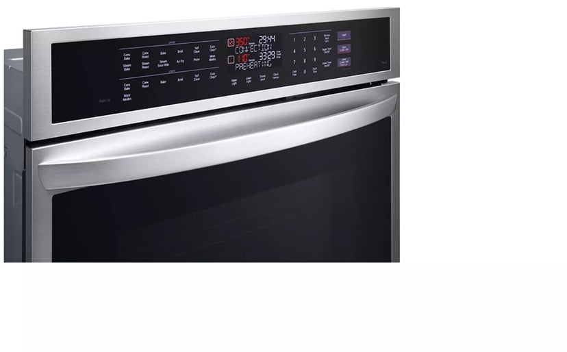 LG WDEP9427F 9.4 cu. ft. Smart Double Wall Oven with True Conve...