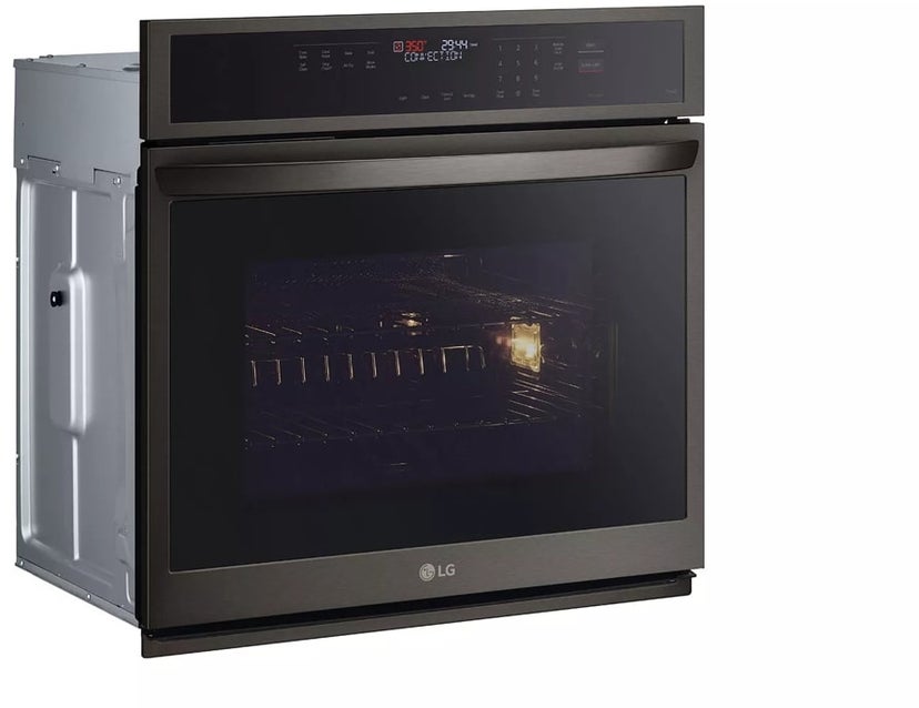 LG WSEP4723D 30 Inch Single Electric Smart Wall Oven with 4.7 c...