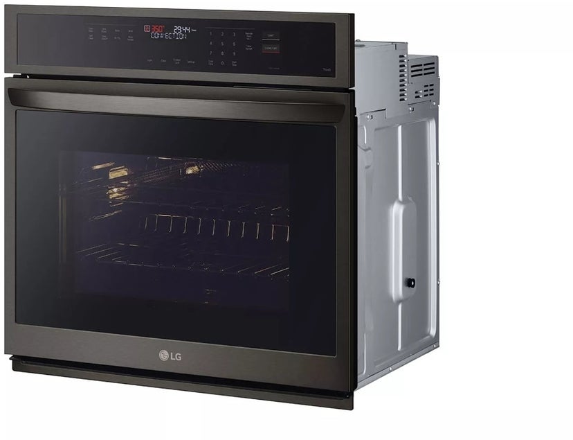 LG WSEP4723D 30 Inch Single Electric Smart Wall Oven with 4.7 c...