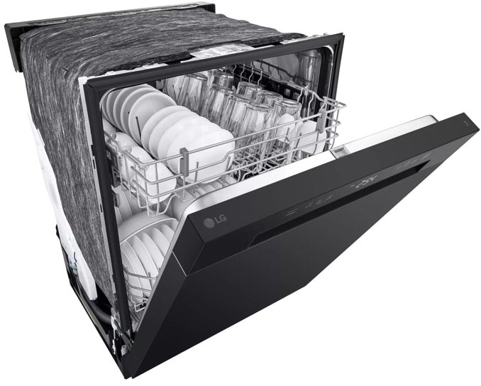 LG LDFC2423B 24 Inch Full Console Dishwasher with 15 Place Sett...